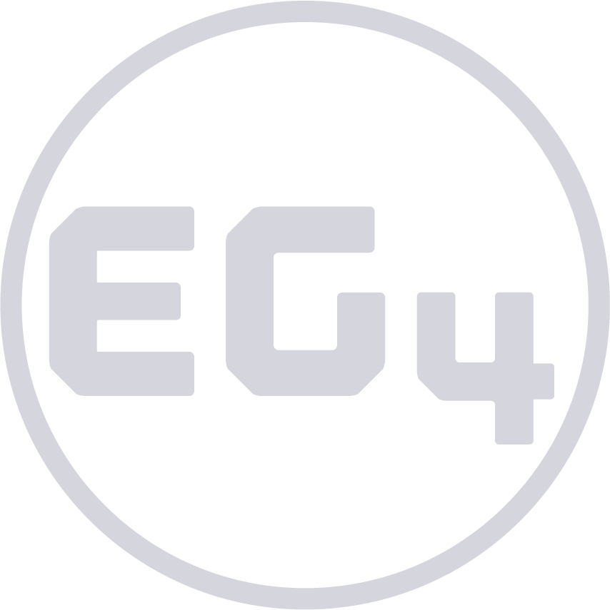EG4 round light gray logo