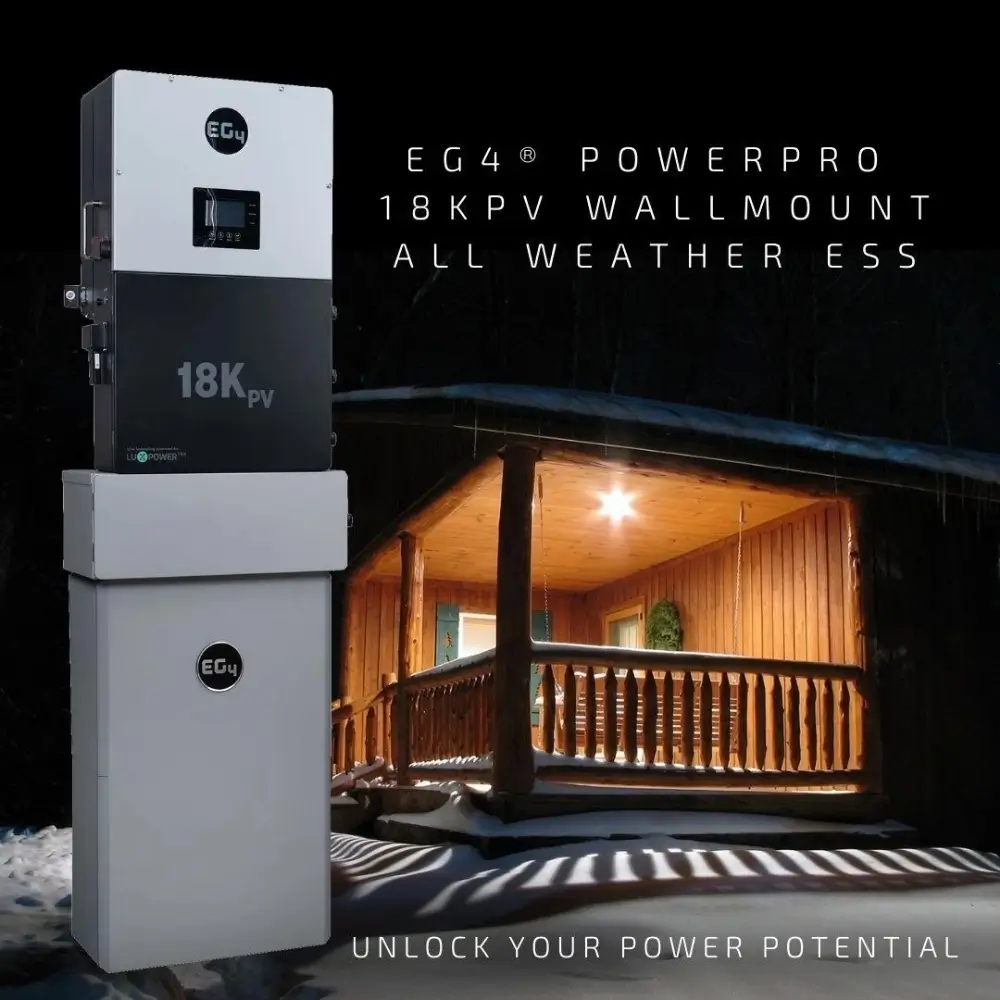 EG4 PowerPro 18kPV WallMount All Weather ESS 