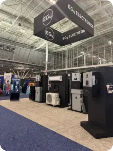 EG4 Electronics event booth