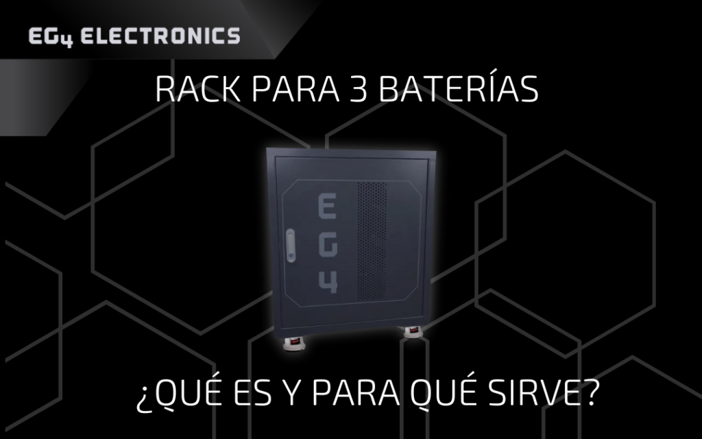 rack para 3 baterías