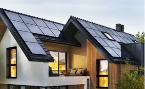 modern solar power home powered with EG4 products