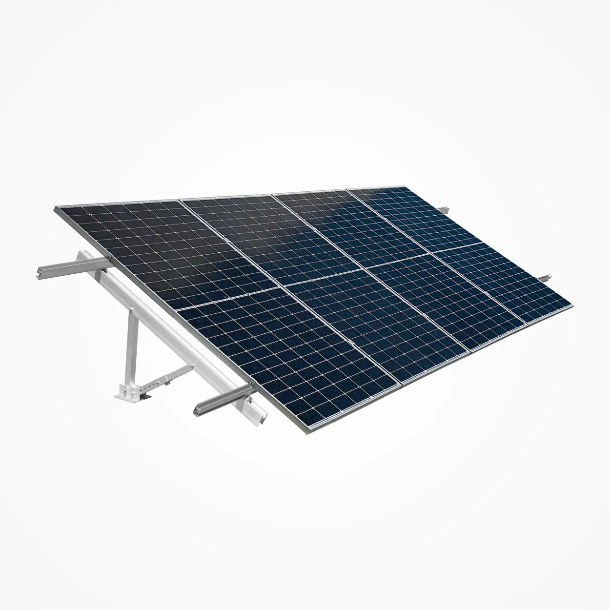 EG4® Adjustable BrightMount Solar Panel Ground Mount Rack