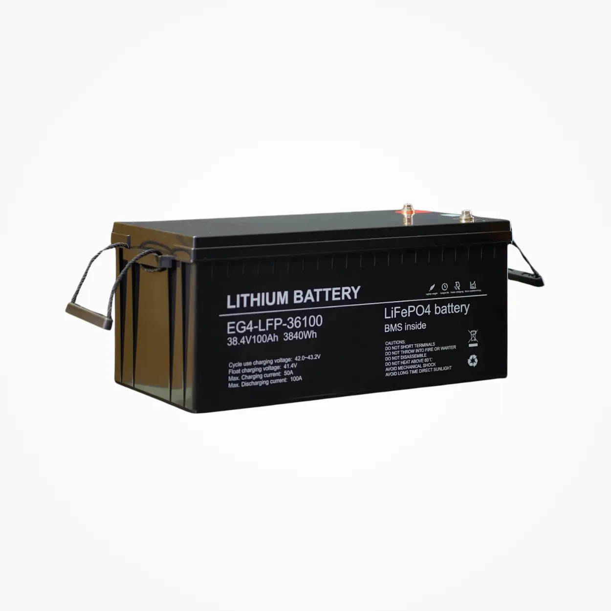 EG4 WP _ 36V 100AH Waterproof Lithium Iron Phosphate Battery