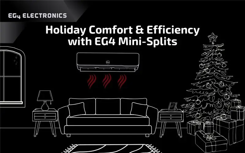 Holiday Comfort & Efficiency with EG4 Mini-Splits The Perfect Solution for Cozy Winter Living 