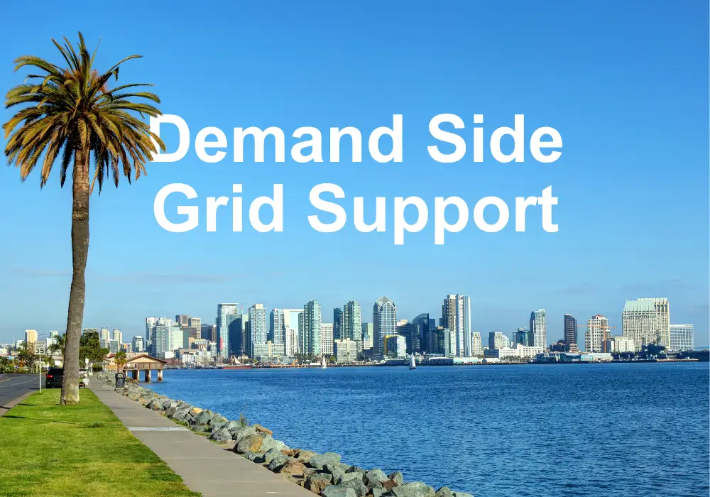 Demand Side Grid Support (DSGS) California Grid Services VPP